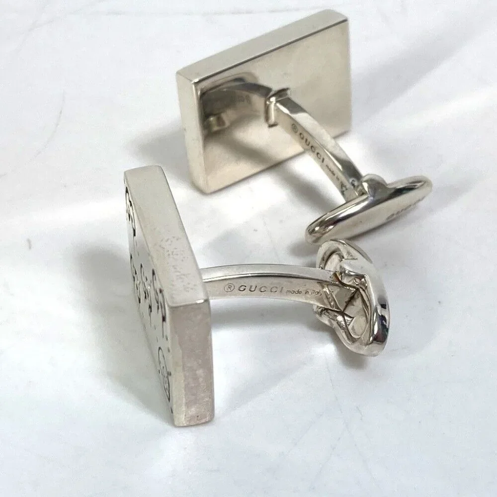GUCCI 457224 ghost Accessories cuffs SV925 Silver